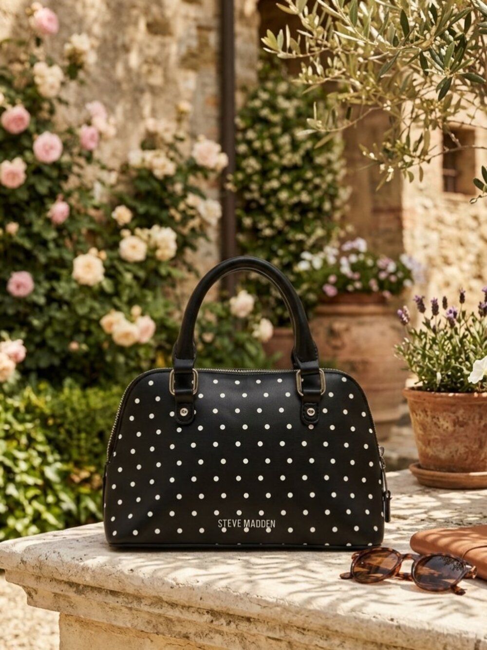 Steve Madden Fayth Mini Dome Satchel - Bfayth, Polka Dot